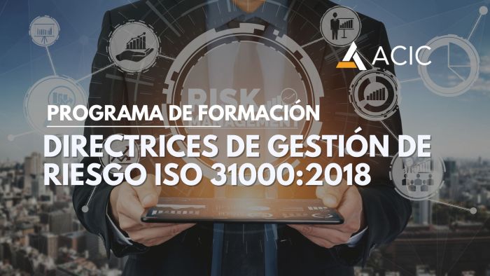 Directrices para la gestión de riesgos - ISO 31000:2018
